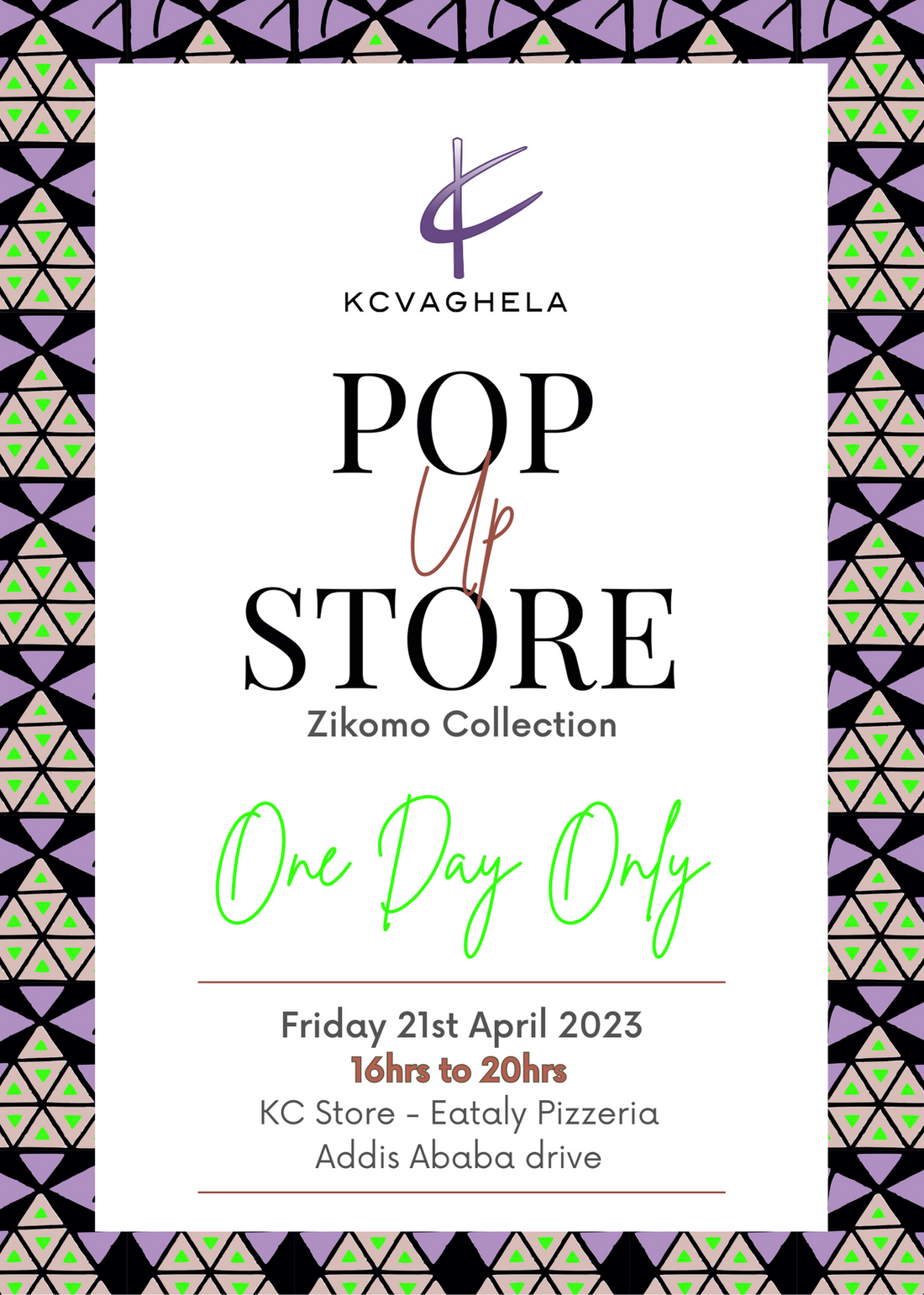 Pop Up Shop Zambia