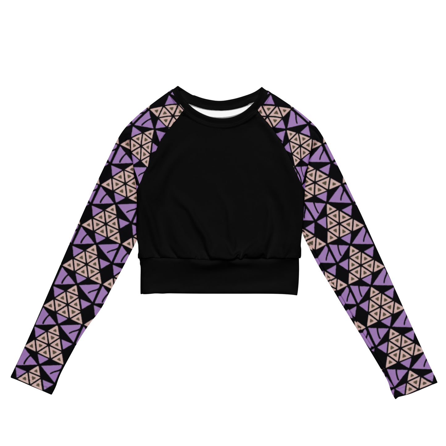 Zikomo Bush-sleeve crop top